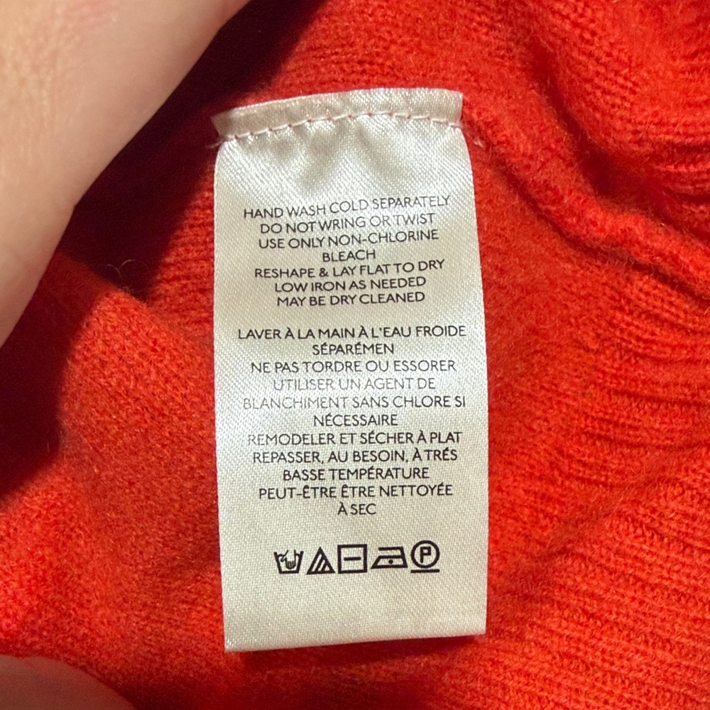 NWOT Free People Cashmere Sweater - Picture 4 of 5